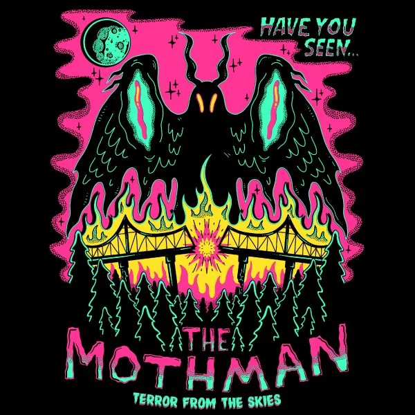 Limited Time Offers 'Mothman' Shirt