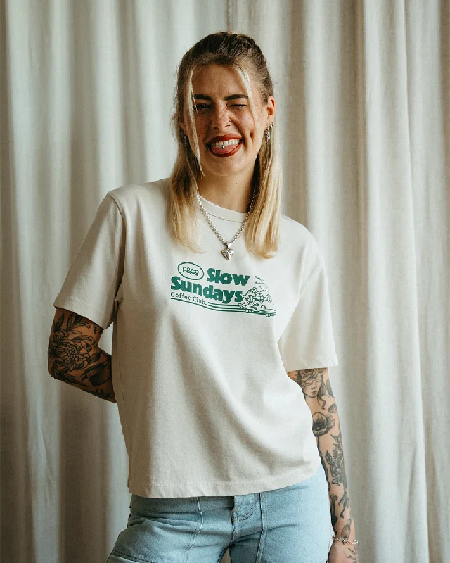 Women's Active Clothing Slow Sundays Vol. 2 T-Shirt - Bone