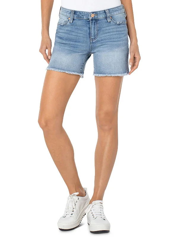 Hot Brand Discounts Womens High Rise Short Cutoff Shorts