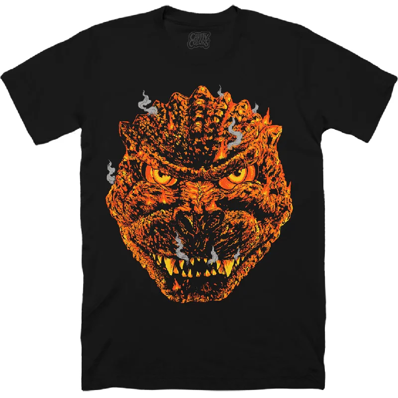 Women's Stylish Vacation Attire "BURNING" GODZILLA - T-SHIRT