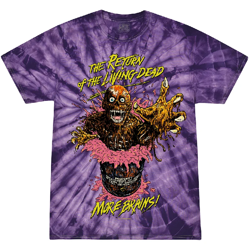 Women's Athletic Garments TARMAN: BARREL BUSTER - T-SHIRT (UNDEAD FLESH TIE DYE)