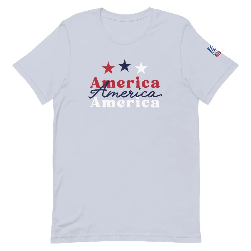 Women's Comfortable Lounge Garments FOX News America Unisex T-shirt