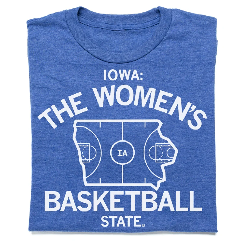 Fashionable Women's Clothes Iowa: The Women's Basketball State Blue