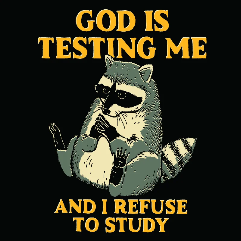 Women's Professional Clothes 'God Is Testing Me' Shirt