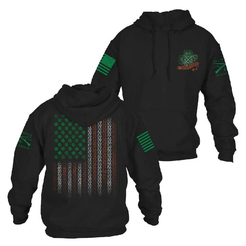 Women's Casual Wear Outfit This We'll Defend Hoodie - Irish Colors