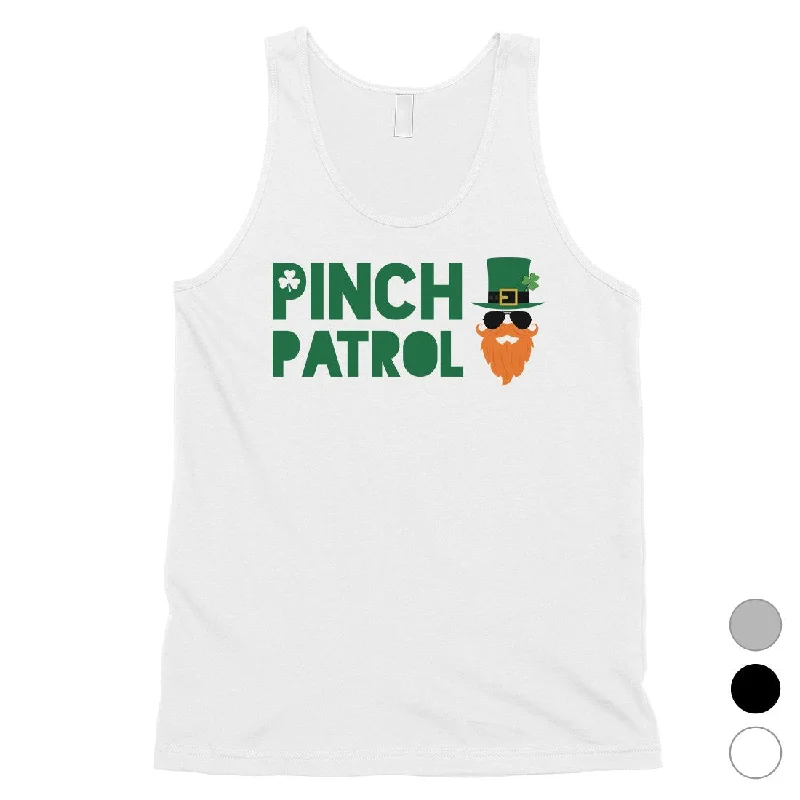 Style Revolution Pinch Patrol Leprechaun Tank Top Mens St Paddy's Day Gym Tank Top