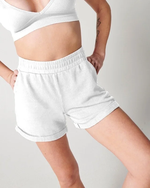 Chic Style, Always In Vogue Sweat Shorts - FINAL SALE