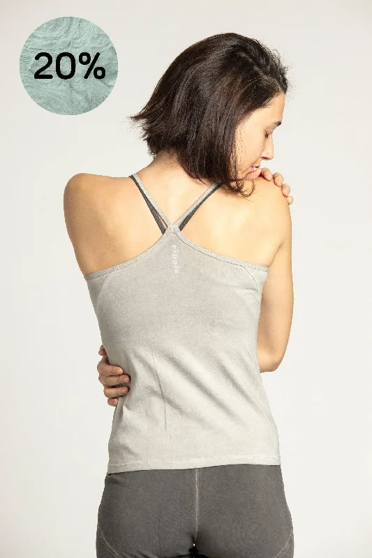 Fall Sale, Prices Drop Stonewash Criss Cross Tank Top