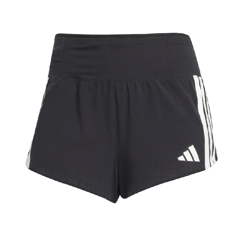 Massive Savings Adidas Women's Adizero Gel 4" Short in Black SS25