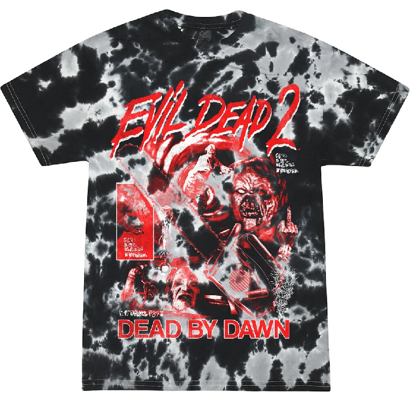 Stylish Statements EVIL DEAD 2: GRUELING TERROR - TIE-DYE T-SHIRT (VORTEX VARIANT)