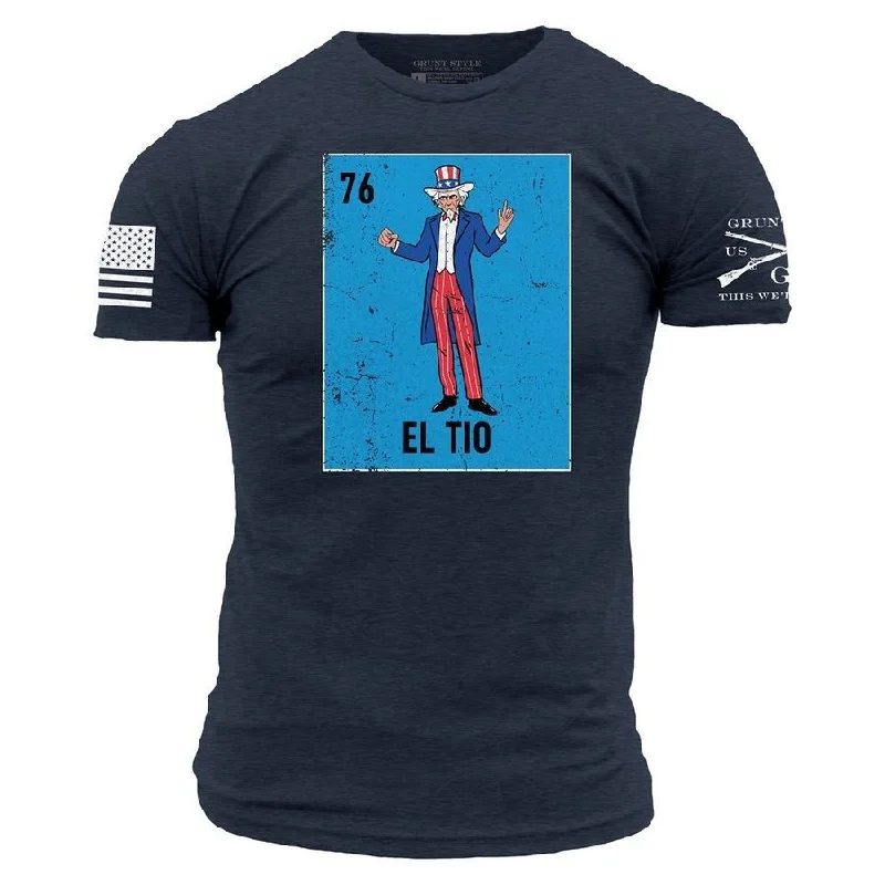 Fashionable Comfort Promotions El Tio T-Shirt - Midnight Navy