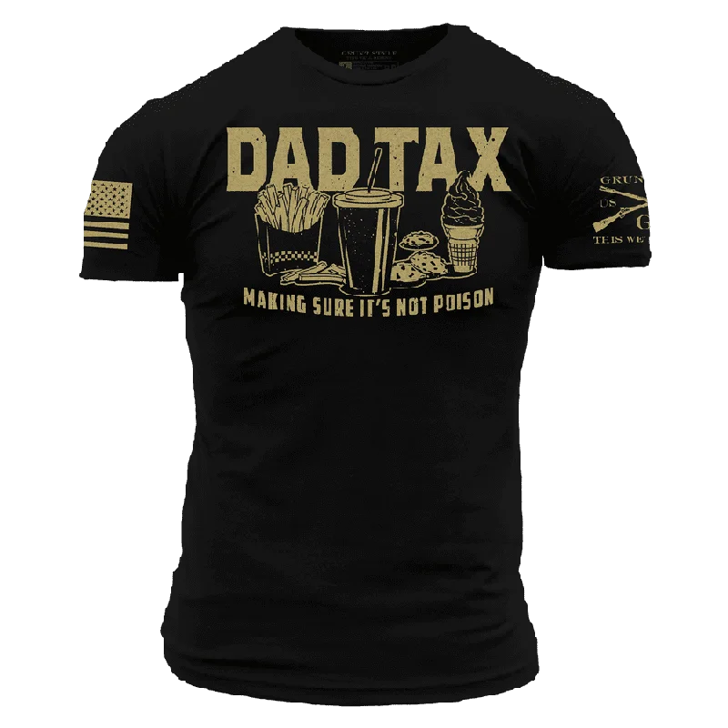 Women's Elegant Evening Outfit Dad Tax T-Shirt - Black