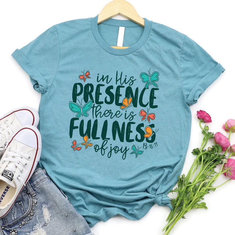 Women's Vacation Garments Presence of God Butterflies Tee