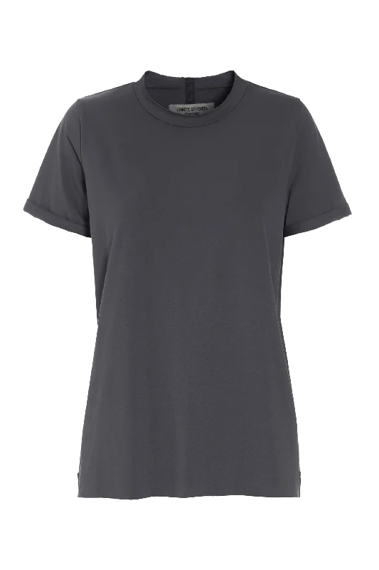 Women's Clothes For Work Events T-SHIRT - 96048 - GREY