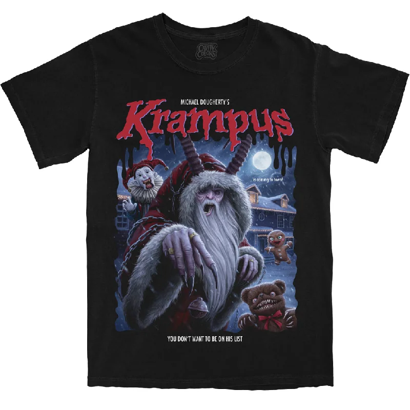 Women's Outdoor Attire KRAMPUS: '90S HORROR PAPERBACK - T-SHIRT (COMFORT COLORS)