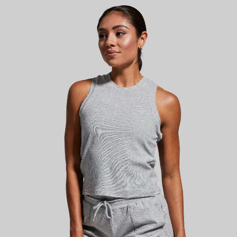 Clearance Sale, All Cheap Everyday Crop (Light Heather Grey)