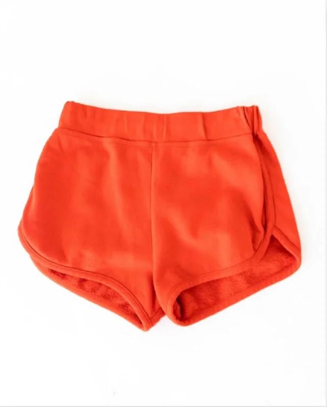 Women's Night-Out Outfit Vintage Shorts In Scarlet