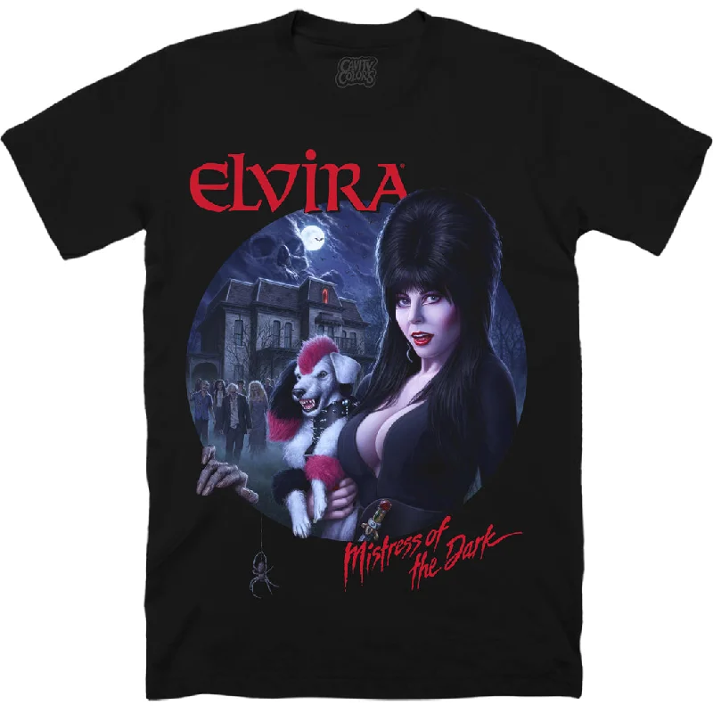 Crazy Discounts, Hurry Up ELVIRA'S HAUNTED HOUSE PARTY - T-SHIRT