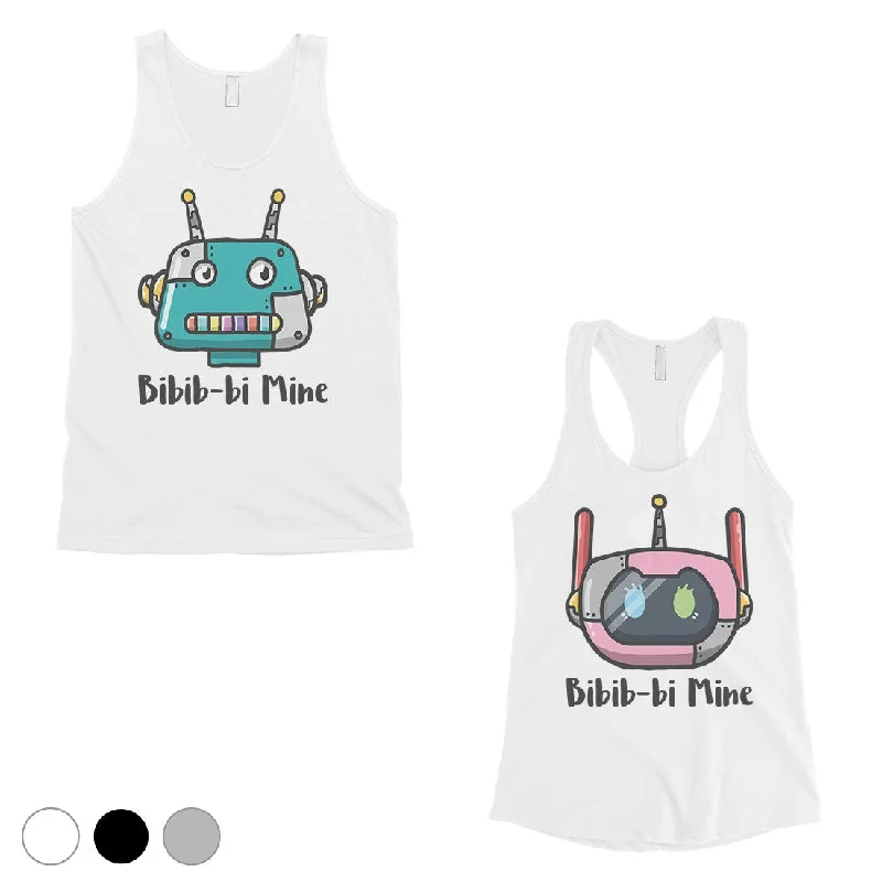 Women's Cozy Outfit For Lounging Bibib-bi Mine Cute Couples Matching Tank Tops Cute Anniversary Gift