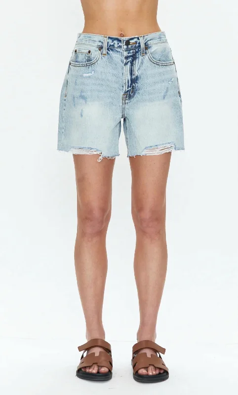 Casual Chic Women's Clothes Women's Devin High-Rise Jean Shorts In Saint Tropez