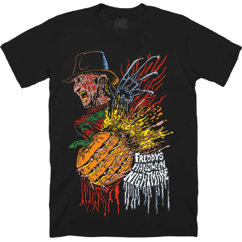 Women's Luxury Apparel FREDDY'S HALLOWEEN NIGHTMARE - T-SHIRT