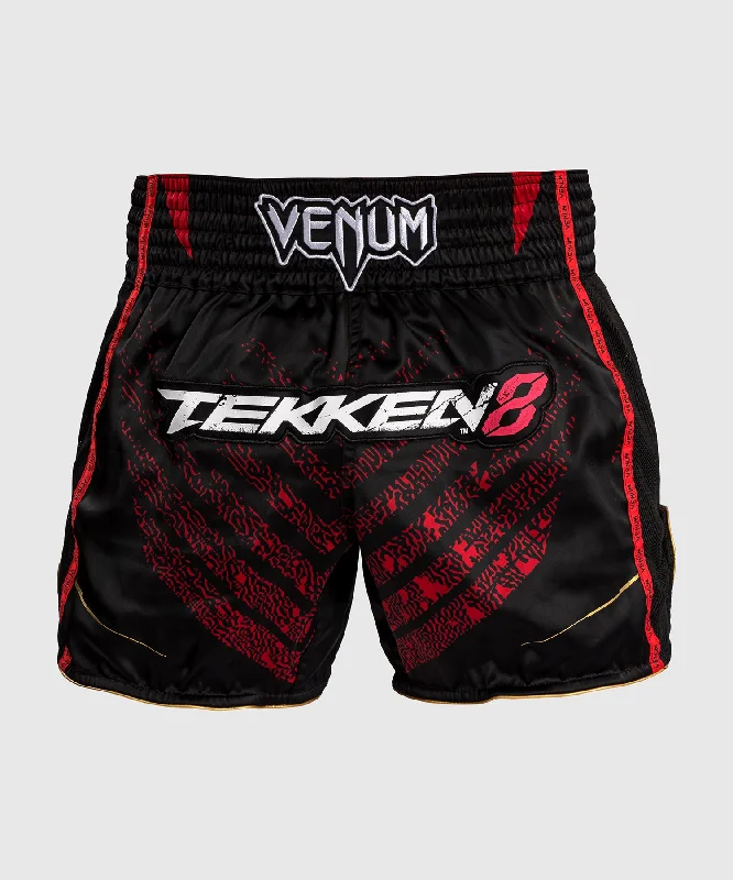 Women's Holiday Outfit Venum x TEKKEN 8 - Marshall Law Muay Thai Shorts - Black/Red/Gold