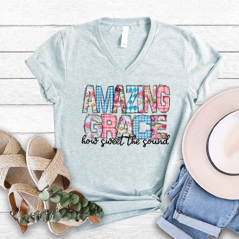 Women's Formal Apparel Amazing Grace V-Neck