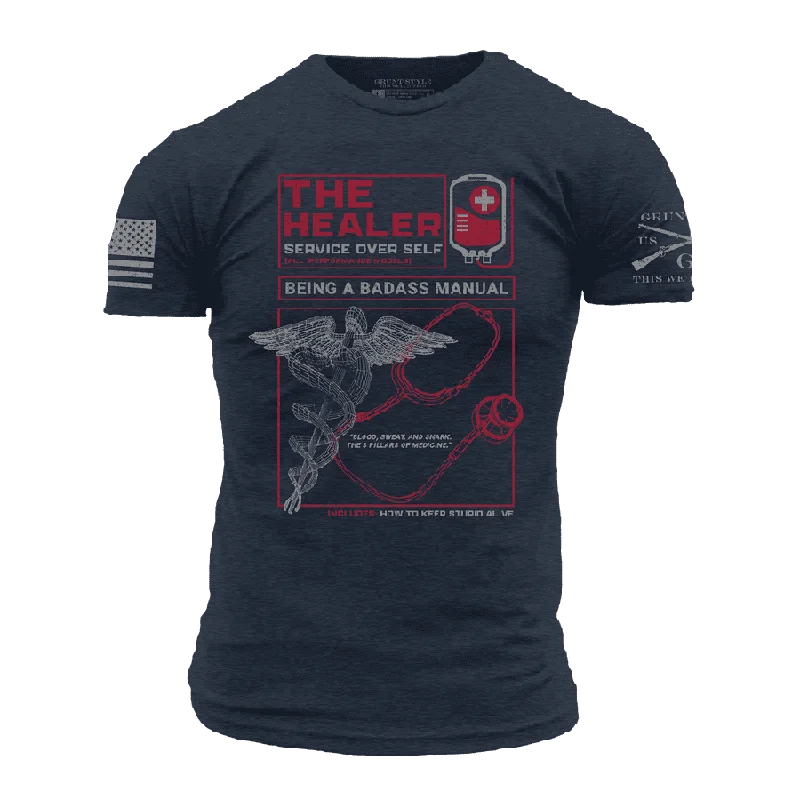 Women's Clothing For Outdoor Activities The Healer T-Shirt - Midnight Navy