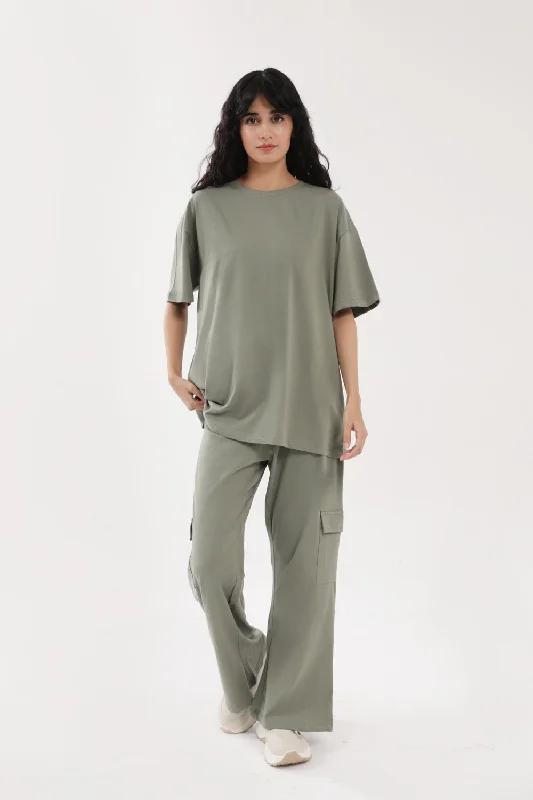 Women's Classic Outfit BASIC OVERSIZED TEE