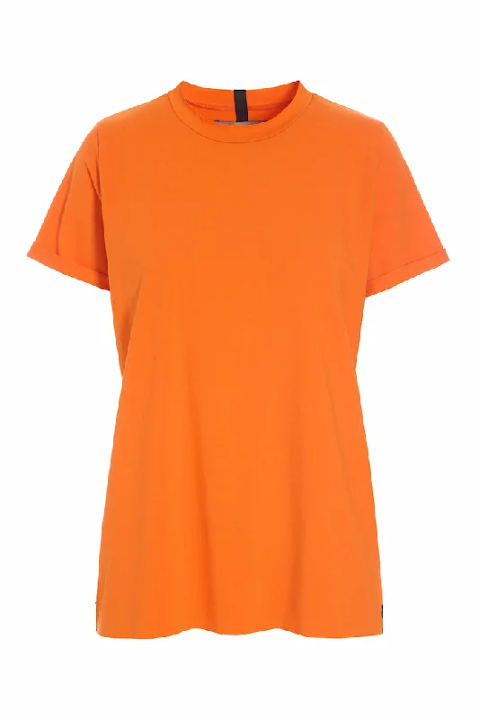 Stylish Women's Outerwear Apparel T-SHIRT - 96048 - ORANGE