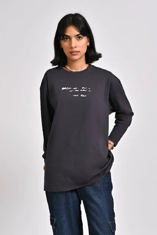 Seize Bargains FULL-SLEEVE GRAPHIC TEE