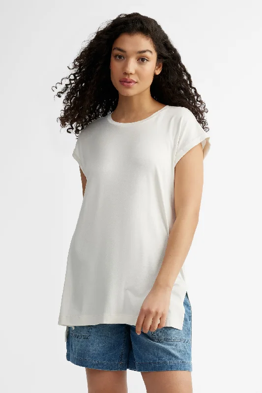 Cozy Chic Promotions T-shirt col rond manches courtes dolman - Femme