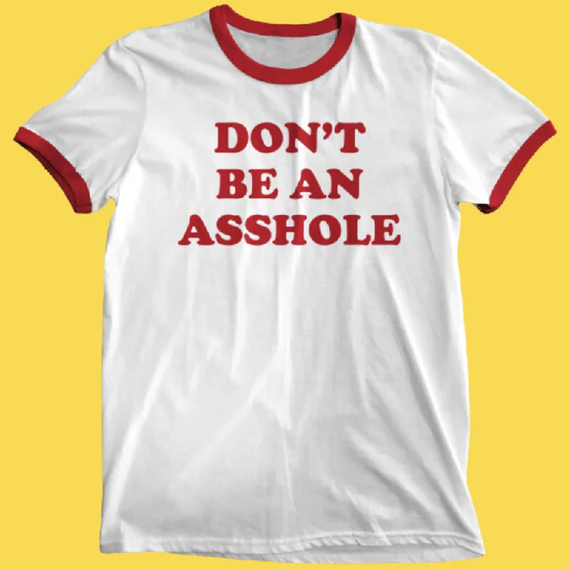 Women's Contemporary Clothing 'Golden Rule' Ringer Shirt