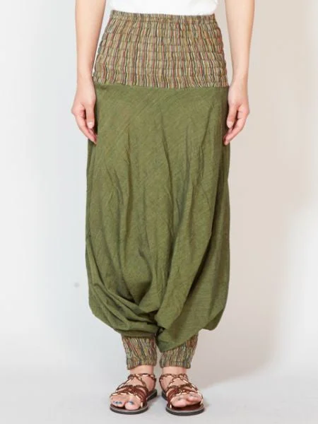 Explore What'S New Elastic Unisex Harem Pants