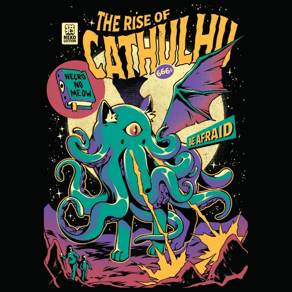 Mega Sales 'Rise of Cathulhu' Shirt