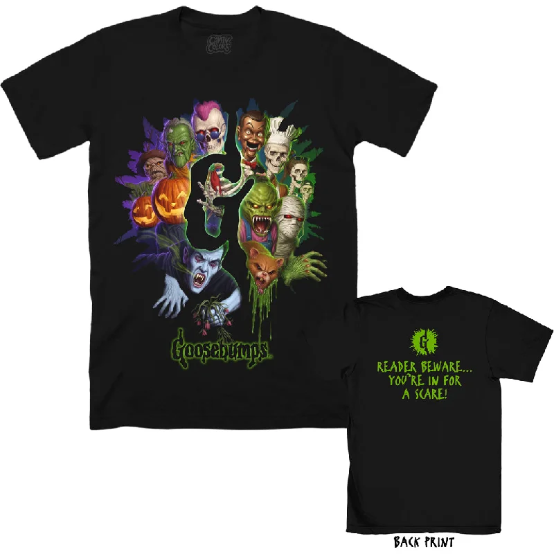 Elegant Women's Attire GOOSEBUMPS: '90S MONSTER MASH - T-SHIRT