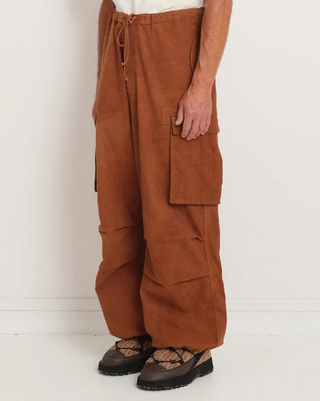 Unbeatable Prices Peace Pants - Bark Brown Slub