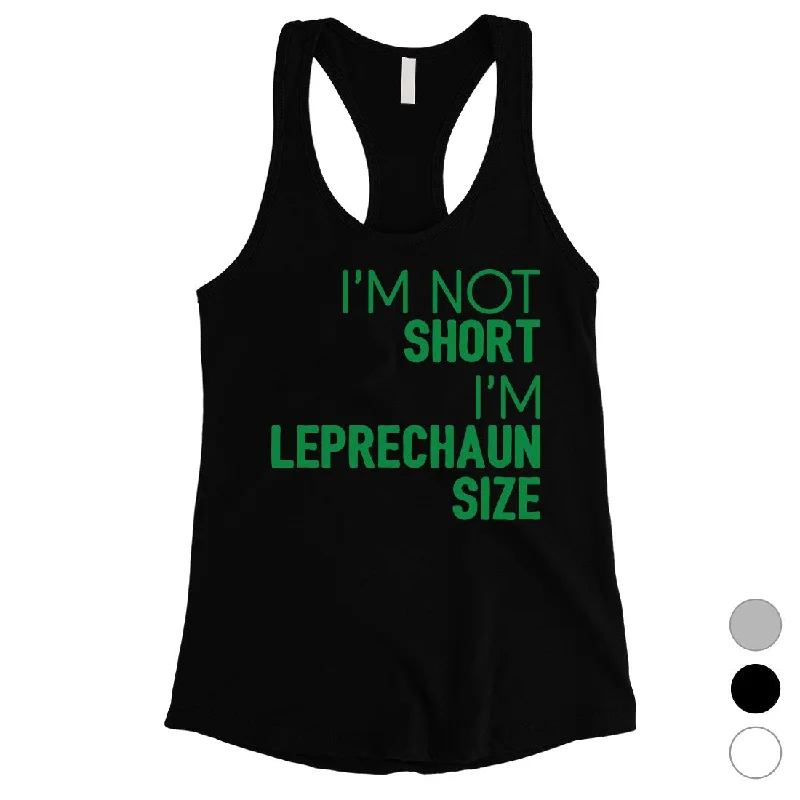 Women's Layered Outfit Not Short Leprechaun Size Womens Cute Saint Patrick's Day Tank Top