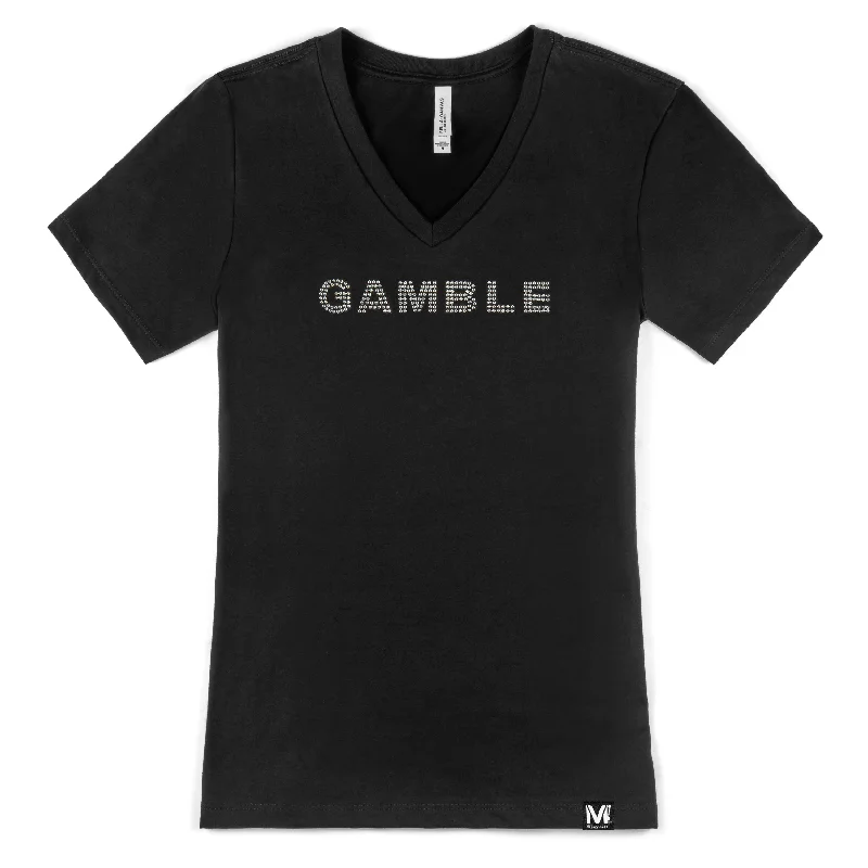 Urban Elegance Deals Gamble V-Neck Tee