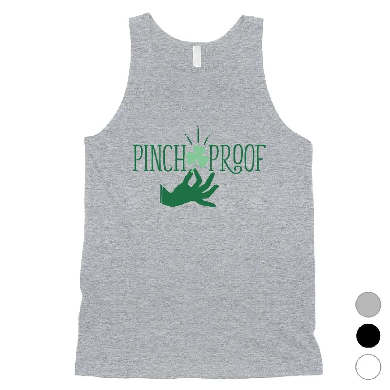 Huge Discounts This Week Pinch Proof Mens St Patrick's Day Tank Top Funny Irish Gift