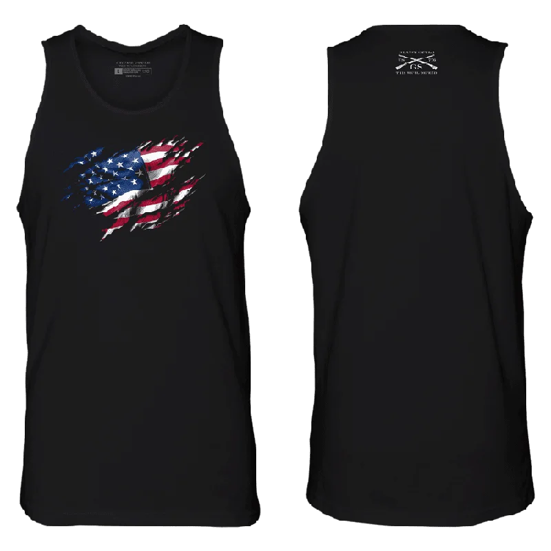 New Styles Just In Still Standing Tank - Black