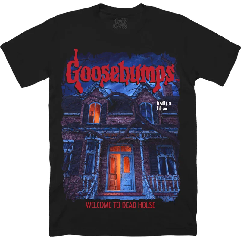 Women's Clothing For Outdoor Activities GOOSEBUMPS: WELCOME TO DEAD HOUSE - T-SHIRT