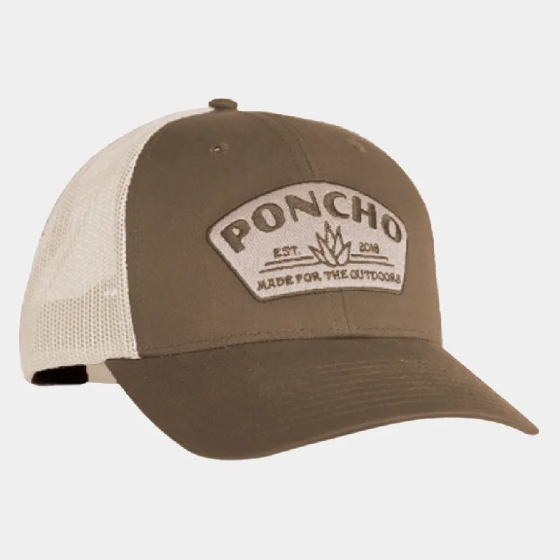 Style Without Limits Brown Agave Trucker Hat