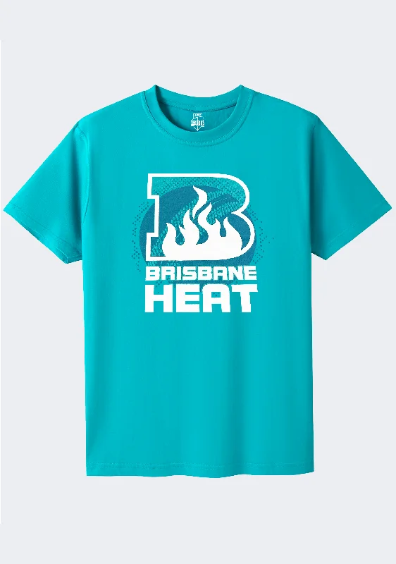 Modern Women's Clothes BBL Brisbane Heat Adults Logo Tee