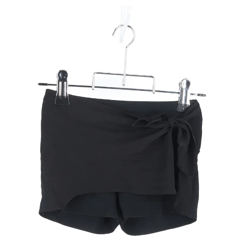 Women's Trendy Garments Moschino Wrap Skort in Black Viscose